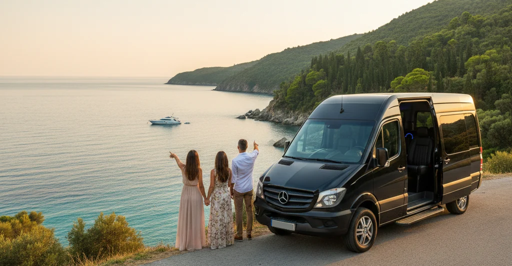 vanity premium transfers corfu family coastal viewpoint sprinter