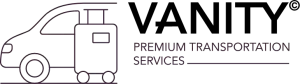 vanity transportation services logo dark