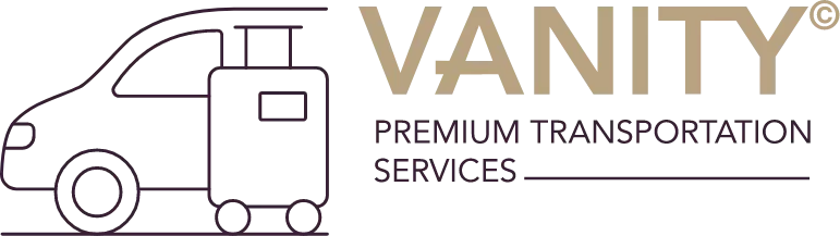 vanity transportation services logo vanity transportation services logo